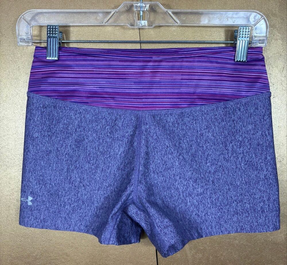 Under Armour womans heat gear compression shorts size S